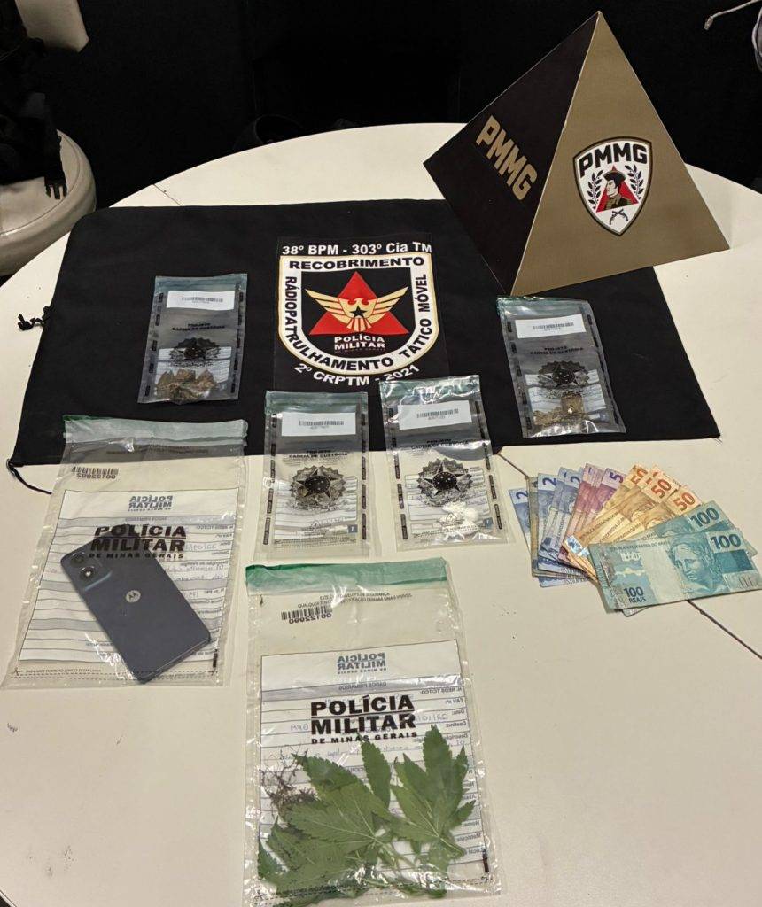 PM atende duas ocorrências de tráfico de drogas em São João del Rei - Imagem do WhatsApp de 2025 09 23 as 08.52.21 53d01084