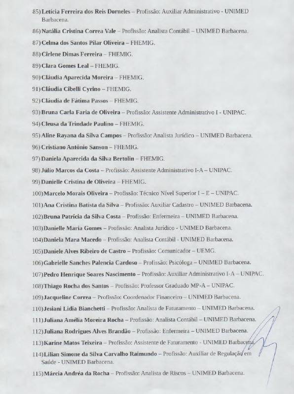Edital com lista de Jurados da 3ª Vara Criminal é publicado - 3a criminal 6