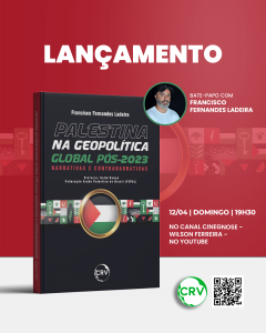 Obra de pesquisador barbacenense propõe releitura da geopolítica palestina a partir de perspectivas históricas e territoriais - Convite