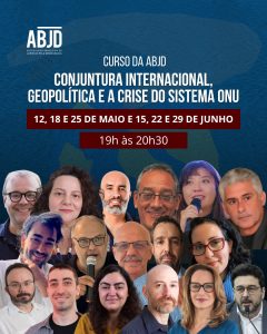 Professor barbacenense debate papel do Irã na geopolítica global em curso da Associação Brasileira de Juristas pela Democracia - WhatsApp Image 2026 04 29 at 18.30.26
