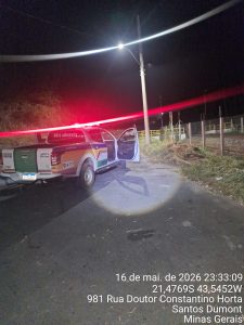 Suspeito foge e drogas são localizadas às margens da linha férrea em Santos Dumont - WhatsApp Image 2026 05 17 at 07.44.57