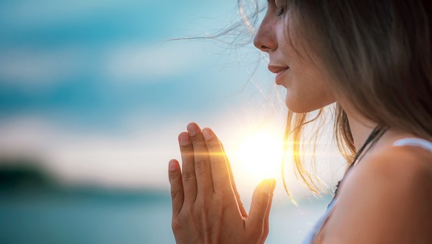 web3-pray-meditate-sun-light-peace-shutterstock_1257250432